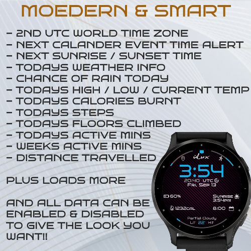 WWT Modern Lux with UTC & Colour Themes FREE Edt · Screenshot 2