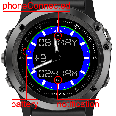 WatchFace X-33 · Screenshot 1