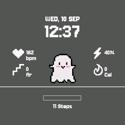 Spooky Evolution - Halloween Ghost Tamagotchi · Screenshot 0