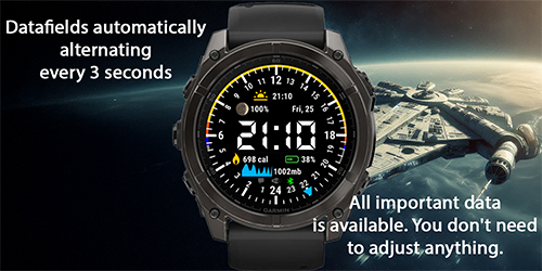 Space Patrol 12h Display TC · Screenshot 1