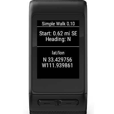 Simple Walk · Screenshot 1
