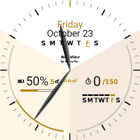Neridian Tricol - analog display · Screenshot 3