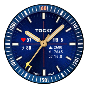 SkyTrain Series by Tockr Watch face 2
