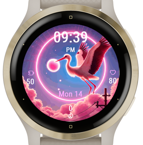 Neon Stork · Screenshot 2