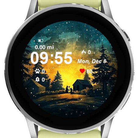Christmas Star Above Village · Screenshot 0