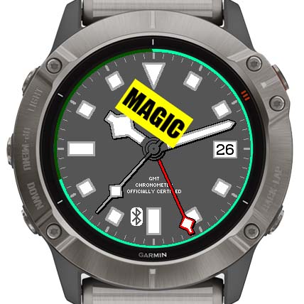 BLACK BAY watch face screenshot 2