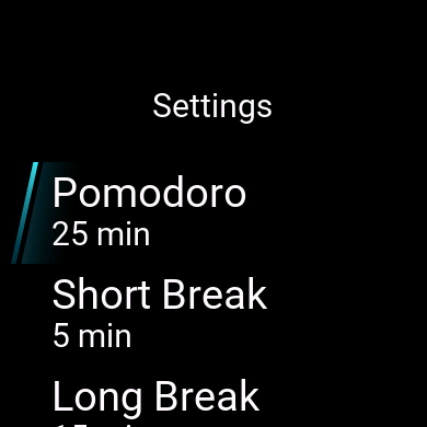 Pomodoro Focus Timer · Screenshot 3