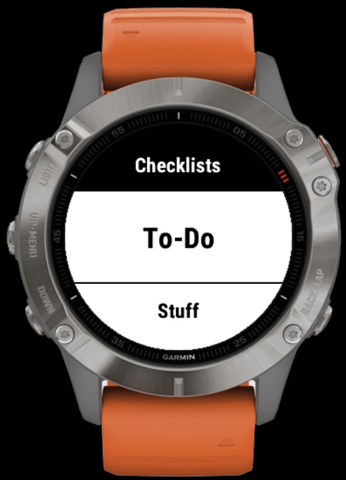 Checklists · Screenshot 0