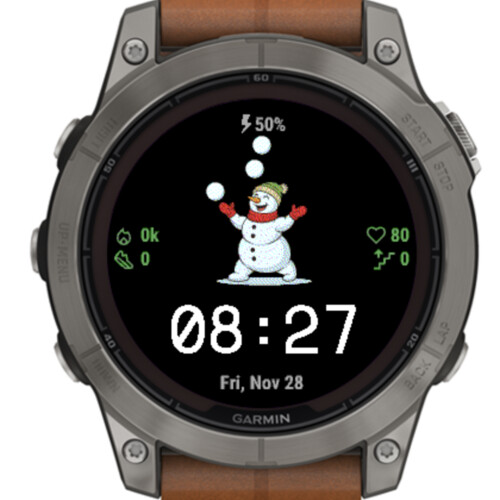 Juggling Snowman Animated · Screenshot 1
