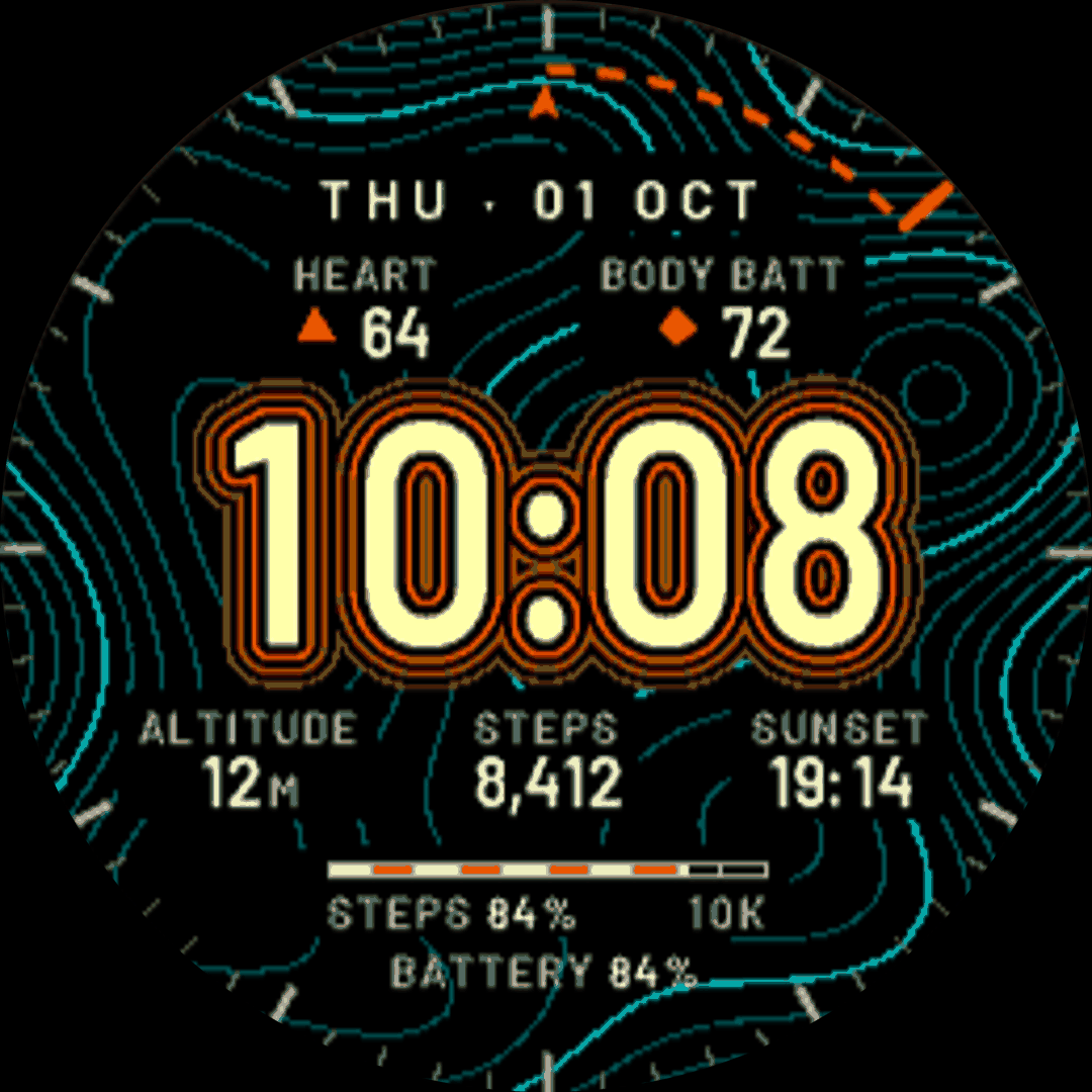 Isohypse Terrain · Screenshot 0