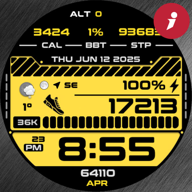 iFacer – Sport Honey – Bold. Bright. Unmissable. · Screenshot 2