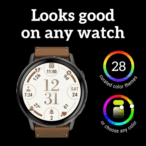 Rondo Demo watch face screenshot 2