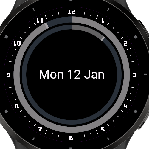 Custom Circular Watch · Screenshot 4