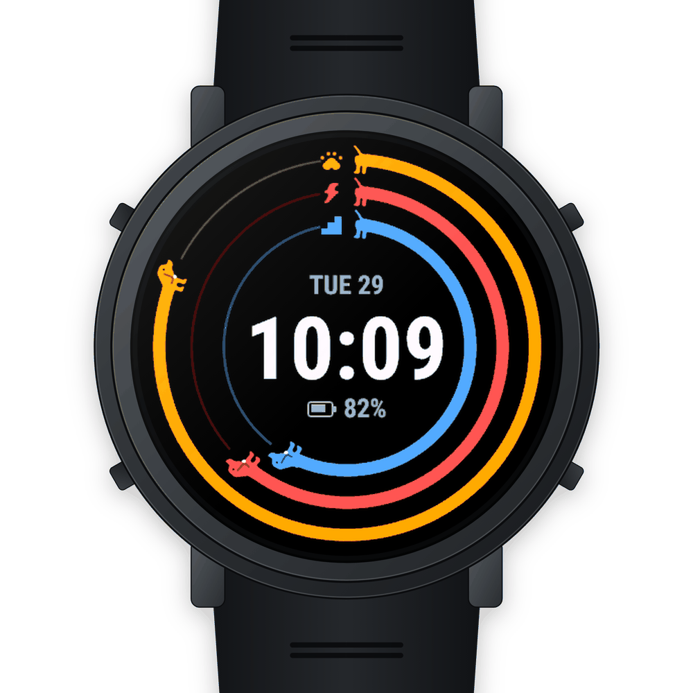 Sotta Goals – Dachshund Watch Face · Скриншот 0