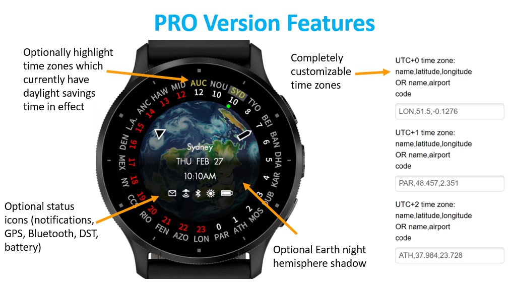 Blue Marble Worldtimer 2 · Screenshot 3