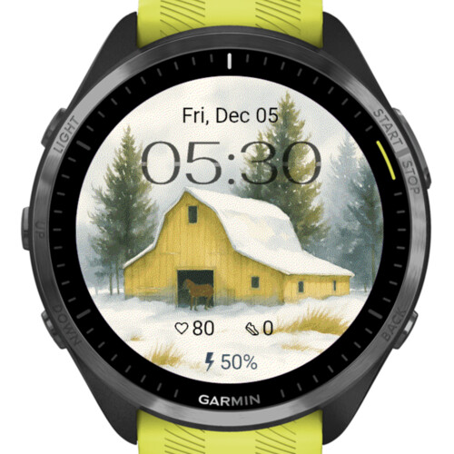 Winter Barn Serenity · Screenshot 0
