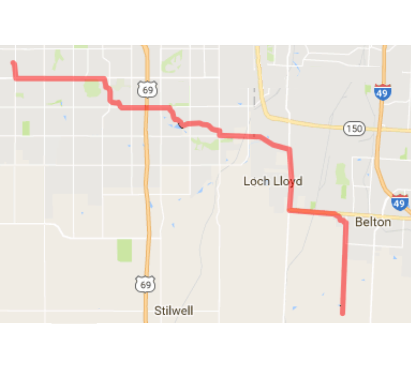 Route Data Field · Screenshot 3