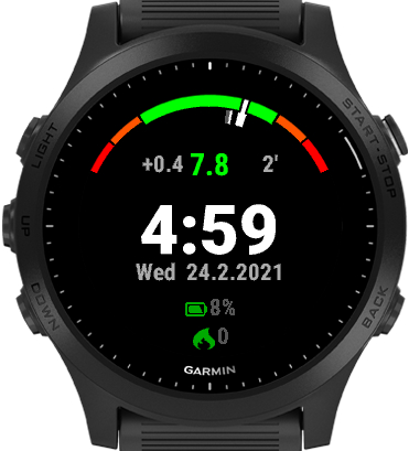 CGM Gauge Watchface · Screenshot 1