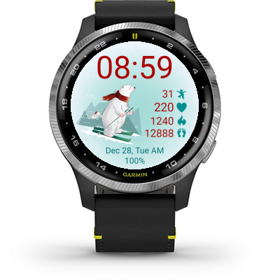 Winter - Ski Polar Bear · Screenshot 1