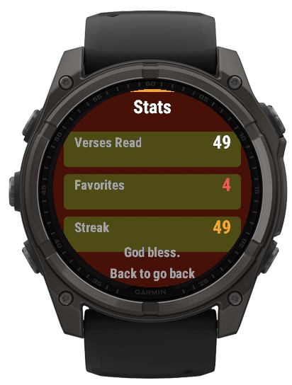 VerseVault - Daily Bible verses on your wrist. · Screenshot 1