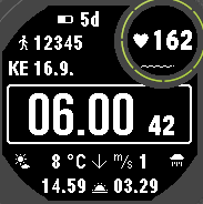 Outdoor Fan Watchface · Screenshot 0