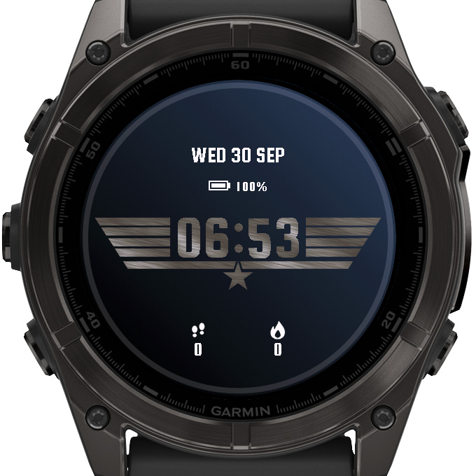 Top Gun Maverick Jet Fighter Wings Watch Face · Screenshot 3