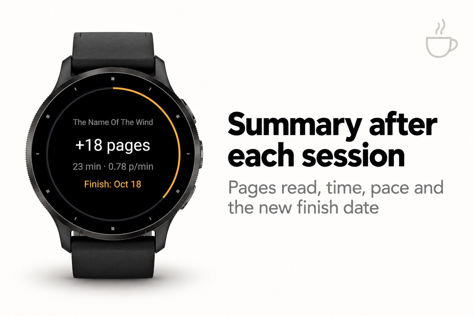 Lastpage - Reading pace & finish date · Screenshot 4