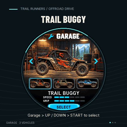 TRAIL RUNNERS: OFFROAD DRIVE · Screenshot 1