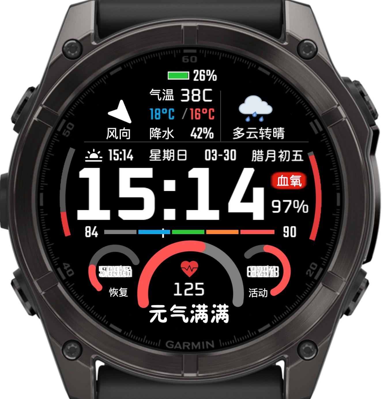XA-大字心率（心脏健康状态监控表盘） · Screenshot 3
