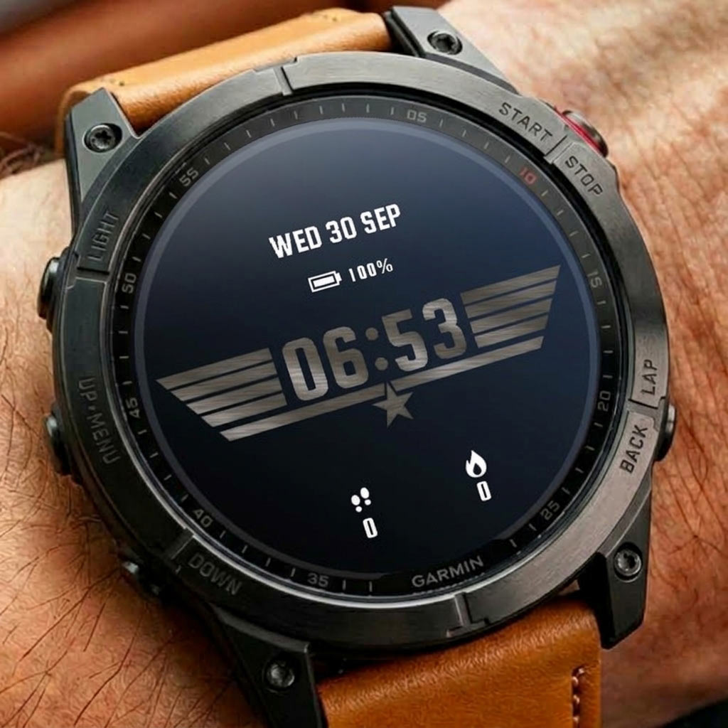 Top Gun Maverick Jet Fighter Wings Watch Face · Screenshot 1
