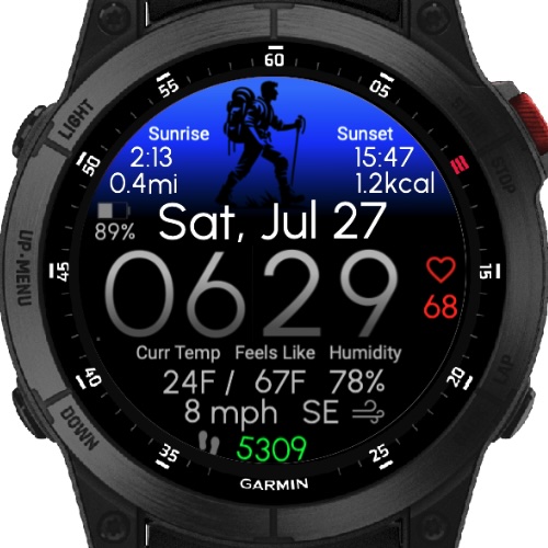 Explore: Hiking (Garmin Wx) TRIAL VER · Screenshot 0