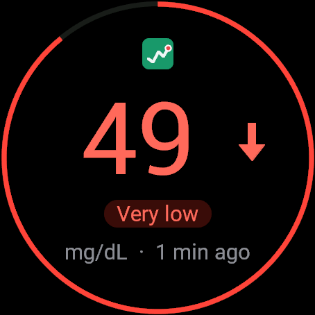 GlucoLive · Zrzut ekranu 2