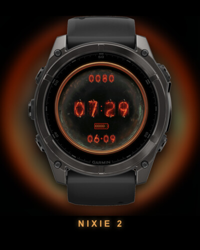Minimal Retro/Nixie Watch Face TR · Screenshot 0