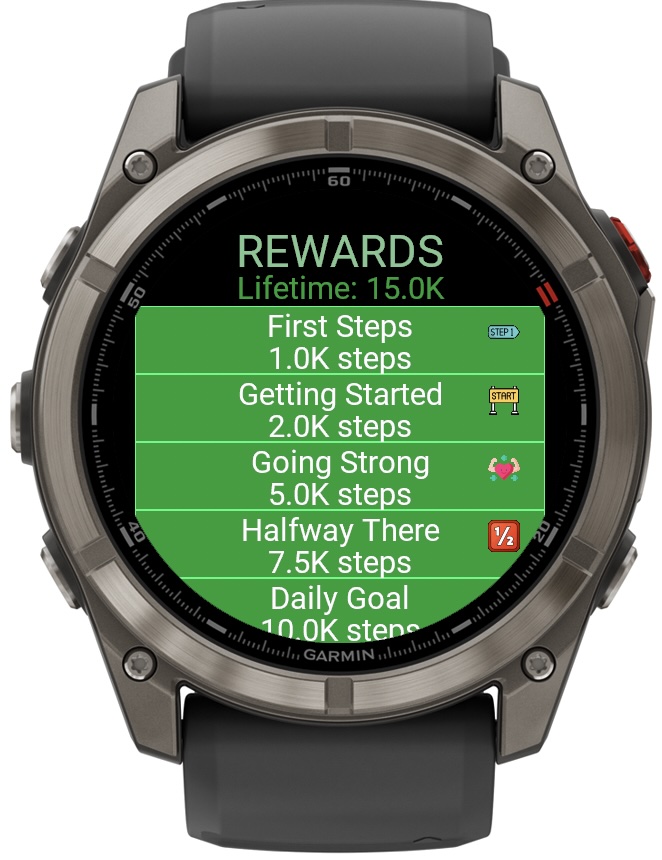 My Steps · Screenshot 2