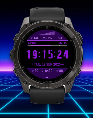 Modern Retro Digital Watch Face · Screenshot 3