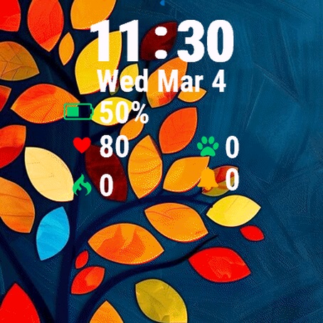 Painting Tree Colorful Leaves · Screenshot 2