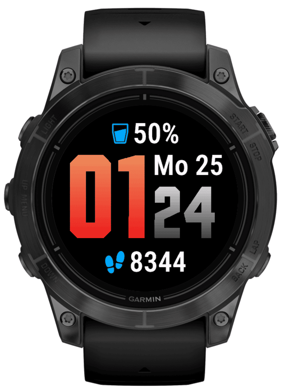 Tracker Pro Watchface - Hydration & Health · Screenshot 3