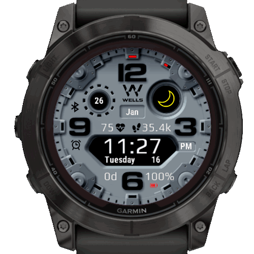 Wells C1 metal digital analog · Screenshot 1