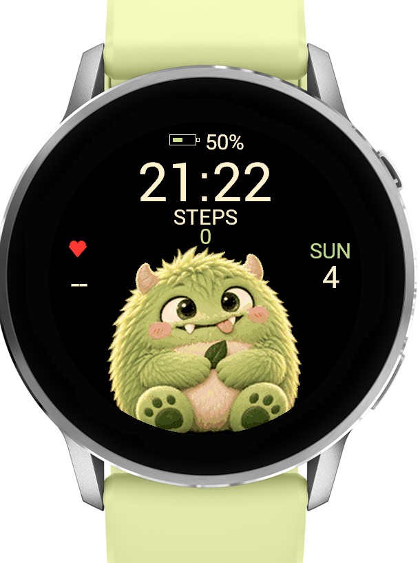 Monster Buddy – Halloween Animated Watch Face · Screenshot 0