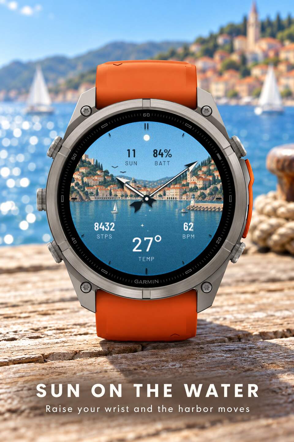 Weather Harbor - Analog Weather Watch Face · Screenshot 1