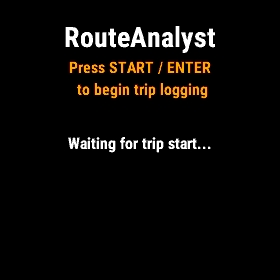 RouteAnalyst - Driving style and road analysis app · Screenshot 2