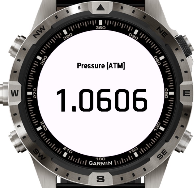 Pressure in ATM · Screenshot 0