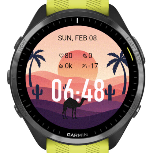 Sunset Desert Layers 3
