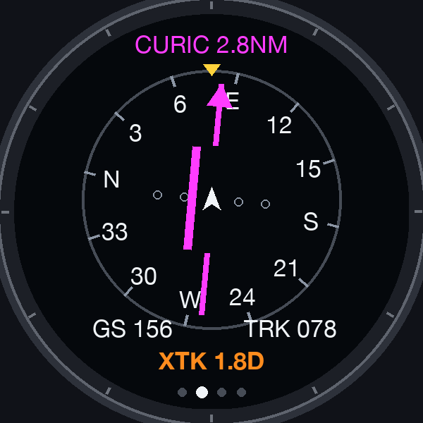 E6B — Flight computer on your wrist. · Screenshot 1