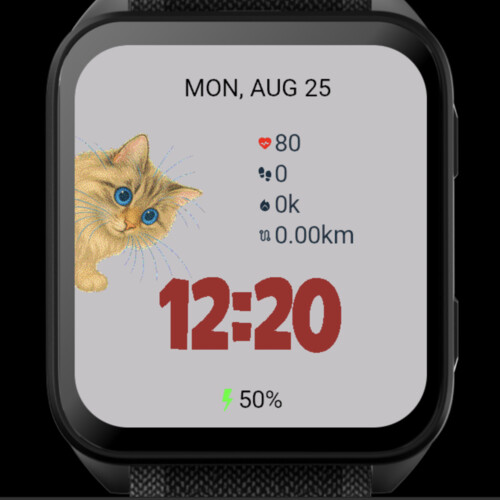 Fluffy Cat with Blue Whiskers · Screenshot 2