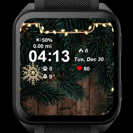 Lights Wooden Background · Screenshot 1