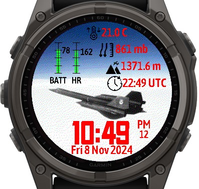 Drake MilJets Watch Face(2) · Screenshot 3