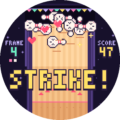 TINY BOWL - aim, power, spin, STRIKE! · Screenshot 2