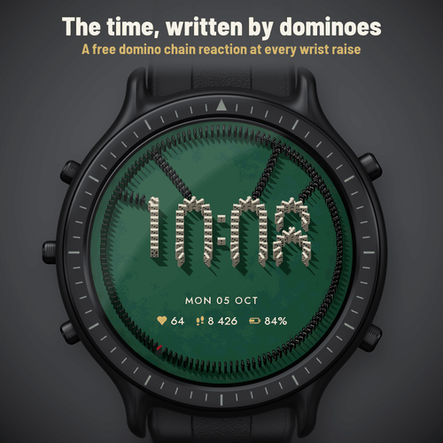 Astra Domino – 动态多米诺连锁表盘 · Screenshot 0