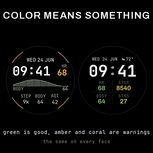 Lumen – 11 AMOLED Watch Faces · Screenshot 3